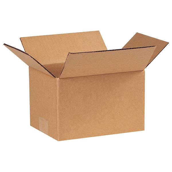 Corrugated Boxes, 8" x 6" x 5", Kraft, 25/Bundle