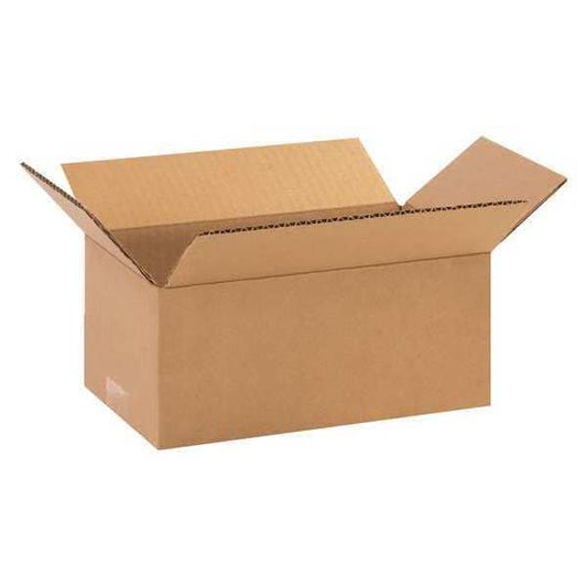 Long Corrugated Boxes, 11" x 6" x 4", Kraft, 25/Bundle