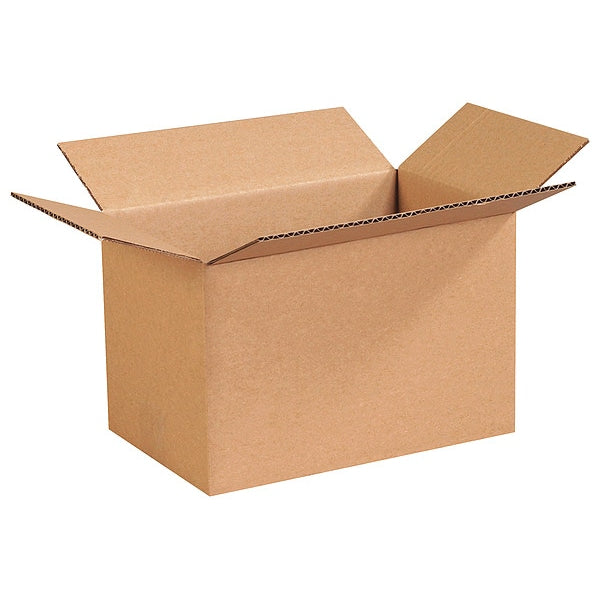 Corrugated Boxes, 11" x 7" x 7", Kraft, 25/Bundle