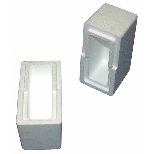 Lab Mailer, 1-2 Petri Dishes, 4"x1-1/2"x4"