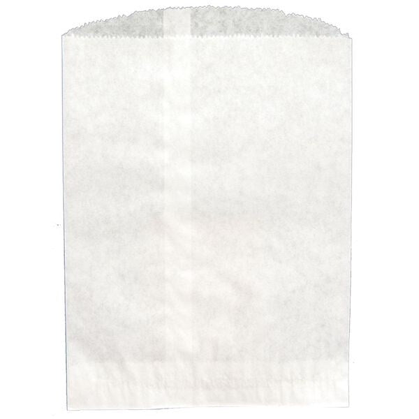 Merchandise Bag Pinched Bottom 12"x3"x18" White, Pk500