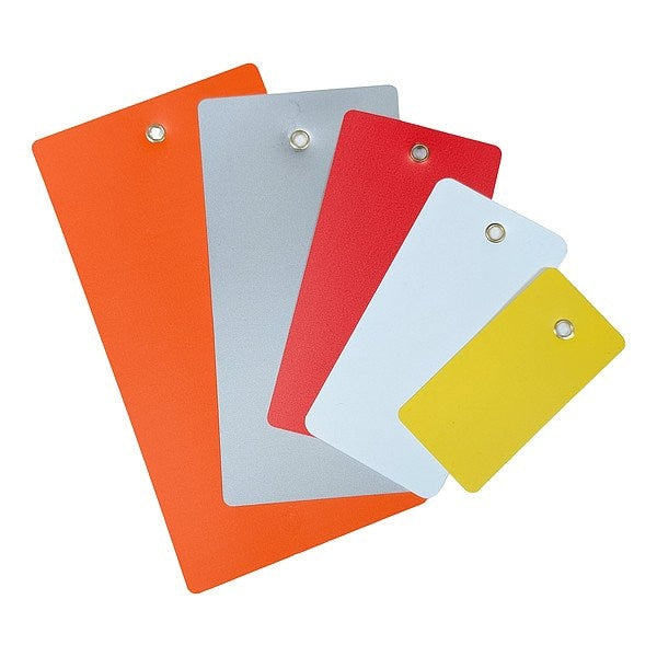 Blank Tag, 6-1/4 x 3-1/8 In, Wht, PK25