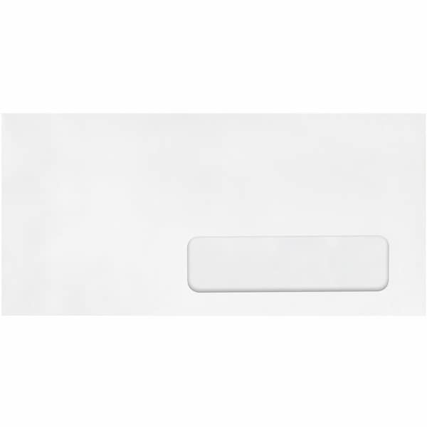 Right Window Envelope, 24Lb, No 10, 4-1/8x9-1/2in, 500PK