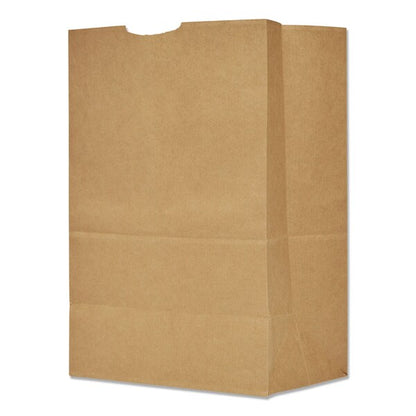 Paper Bags, 75 lbs Cap., 1/6 BBL, 12"w x 7"d x 17"h, Kraft, PK400