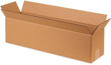 Long Corrugated Boxes, 11" x 6" x 4", Kraft