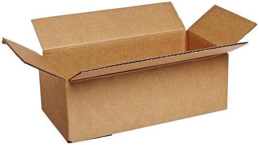 Long Corrugated Boxes, 12" x 6" x 4", Kraft