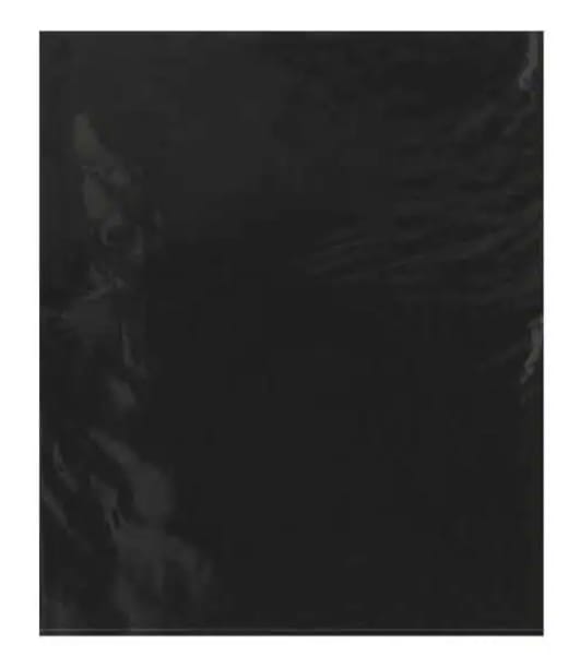 15" x 18" Flat Poly Bags, 2 mil, Black