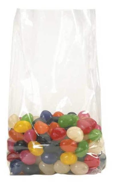 16" x 12" x 30" Gusseted Poly Bags, 2 mil, Clear