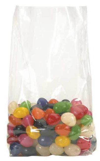 16" x 14" Gusseted Poly Bags, 2 mil, Clear