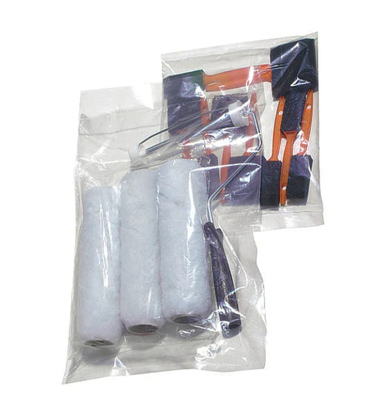 16" x 14" Open Poly Bags, 1 mil, Clear