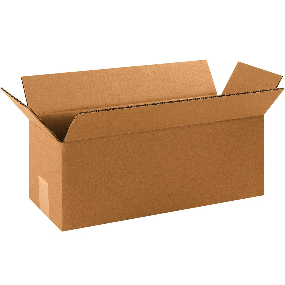 Long Corrugated Boxes, 16" x 5" x 5", Kraft