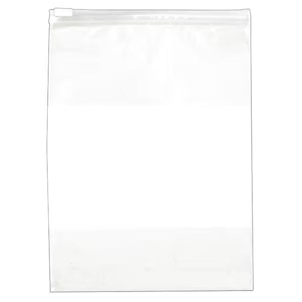 13" x 13" Reclosable Poly Bags, 2.75 mil, Clear