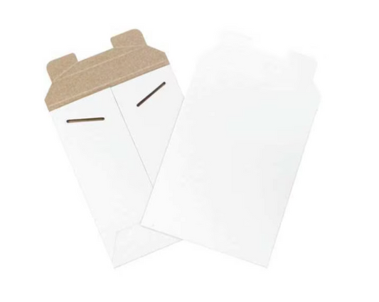 Flat Mailers, 6" x 8", White, 100/Case