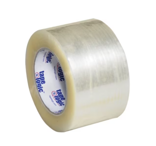 Tape Logic®900 Economy Tape, 2.5 Mil, 3" x 110 yds., Clear, 6/Case