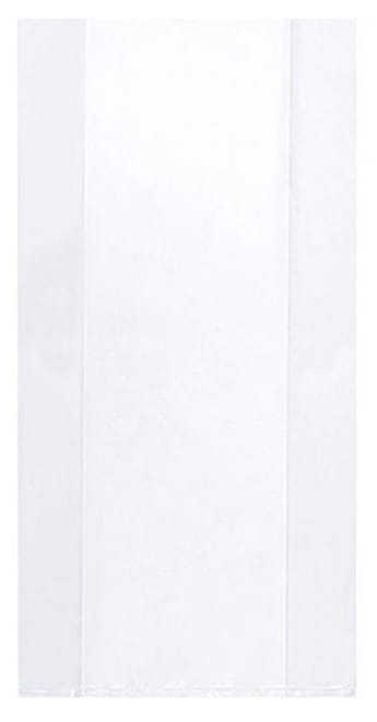 20" x 20" x 48" Gusset Poly Bags, 4 mil, Clear