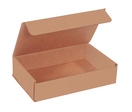 Corrugated Mailers, 9" x 6" x 2", Kraft, 50/Bundle