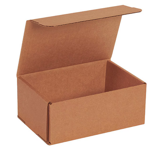 Corrugated Mailers, 7" x 6" x 3", Kraft, 50/Bundle