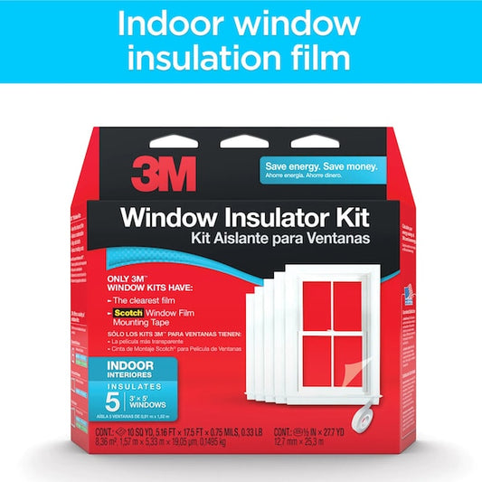 Indoor WindowinsulatorKit-Five Pack, PK48