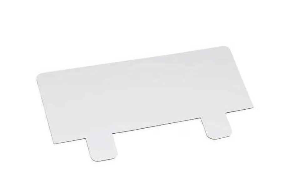 Tray Counter Display Header Card, White, 10/Bundle