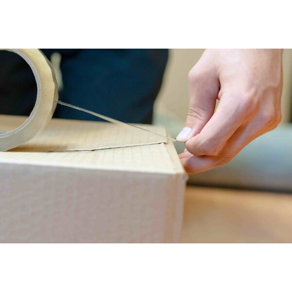 Box Sealing Tape, Clear, 72mmx50m, PK24