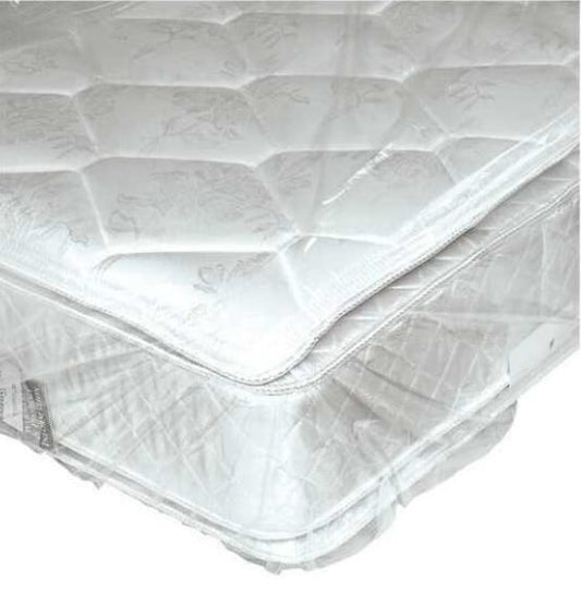 46" x 84" Flat Mattress Bags, 1.10 mil, Clear