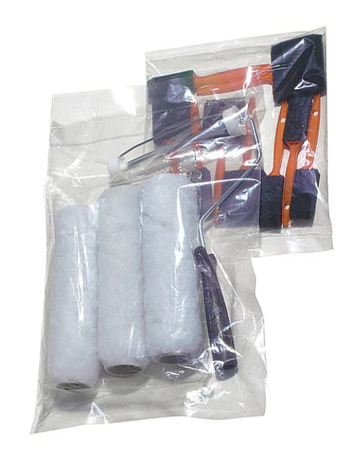 48" x 24" Open Poly Bags, 2 mil, Clear