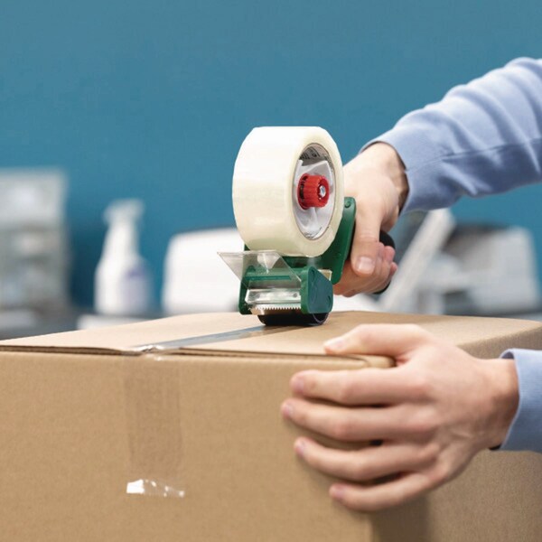 Commercial Grade Packaging Tape, 3" Core, 1.88" x 54.6 yds, Clear