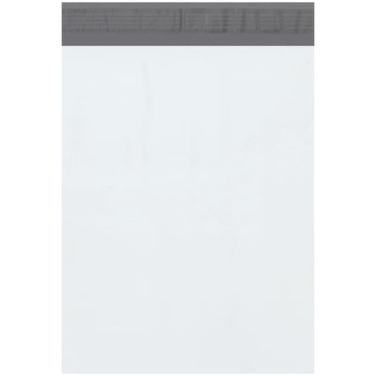 Poly Mailers, 10" x 13", White, PK1000