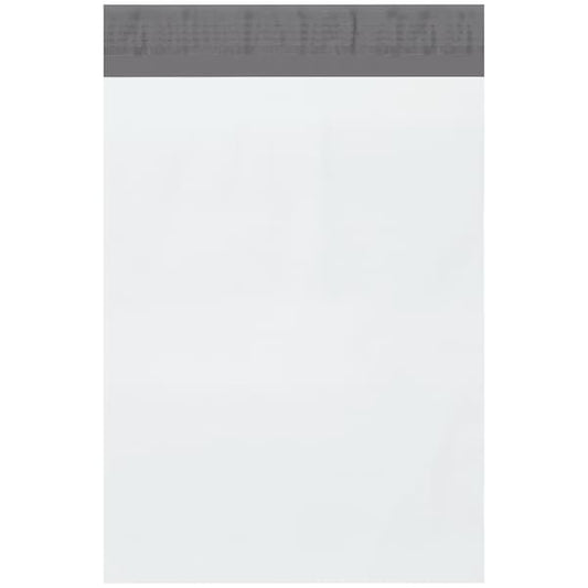 Poly Mailers, 9" x 12", White, PK1000