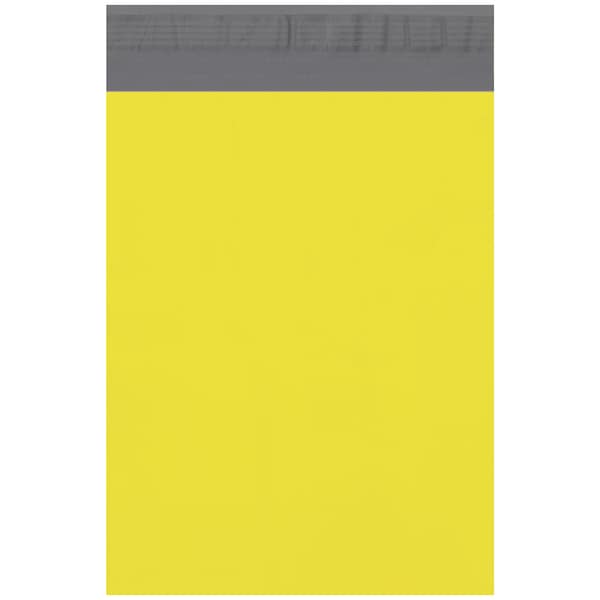 Poly Mailers, 10" x 13", Yellow, PK100