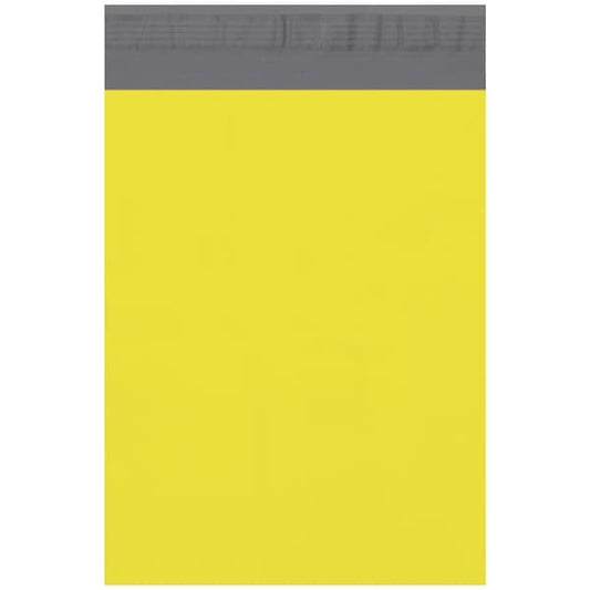 Poly Mailers, 10" x 13", Yellow, PK100