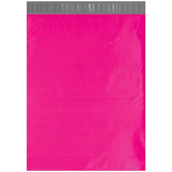 Poly Mailers, 14 1/2" x 19", Pink, PK100