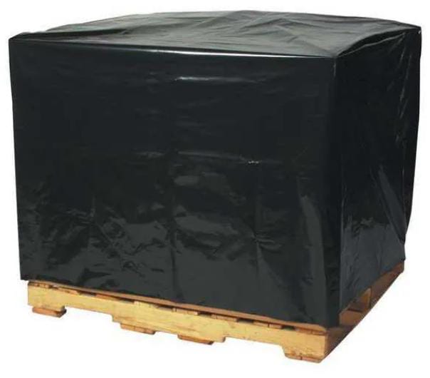 Black Pallet Cover, 48" W, 72" L