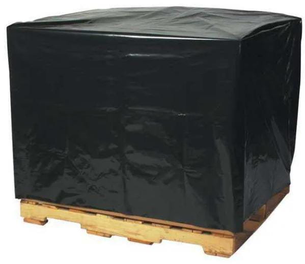 Black Pallet Cover, 48" W, 72" L, 36" H