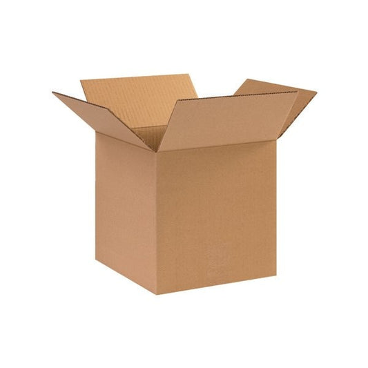 10 x 10 x 10'' Corrugated Boxes, 25PK