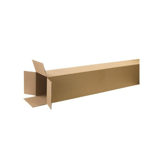10 x 10 x 72'' Tall Corrugated Boxes, 15PK