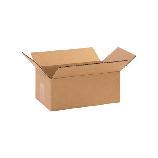 10 x 6 x 4'' Corrugated Boxes, 25PK