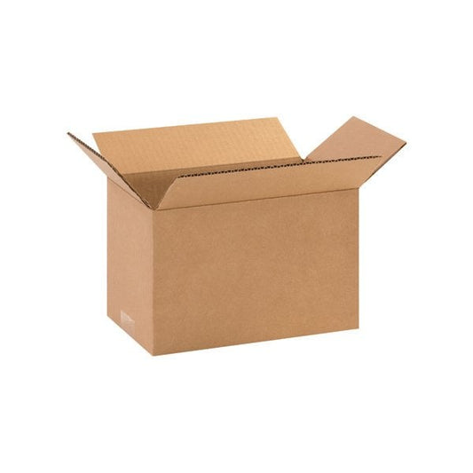 10 x 6 x 6'' Long Corrugated Boxes, 25PK