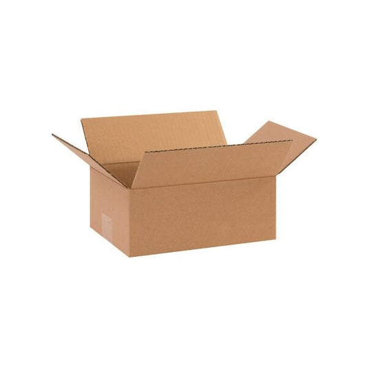10 x 7 x 4'' Corrugated Boxes, 25PK