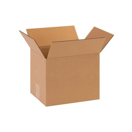 10 x 8 x 8'' Corrugated Boxes, 25PK