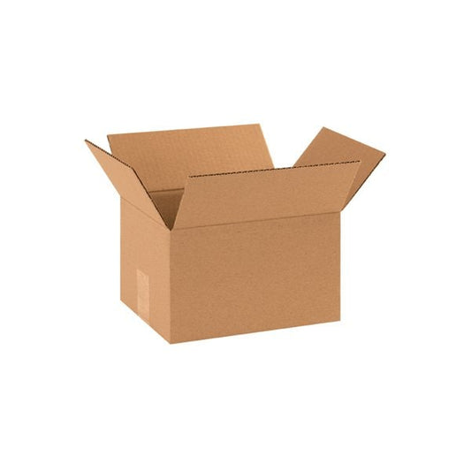 10 x 8 x 6'' Corrugated Boxes, 25PK