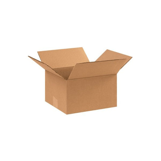 10 x 9 x 6'' Corrugated Boxes, 25PK