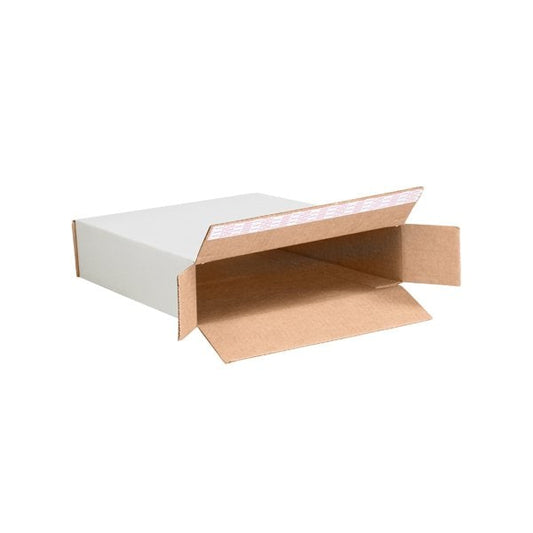 11 1/8 x 2 x 8-3/4'' FOL Self-Seal White, 25PK