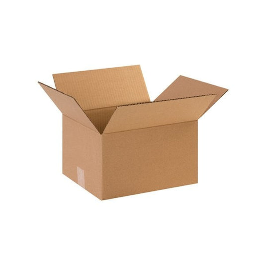12 x 10 x 7'' Corrugated Boxes, 25PK