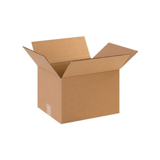 12 x 10 x 8'' Corrugated Boxes, 25PK