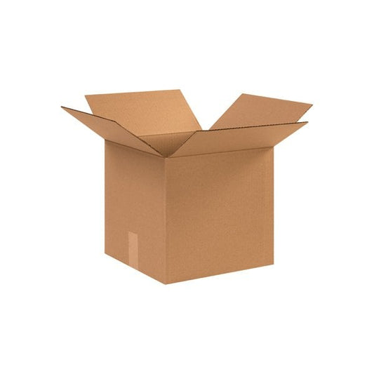 12-1/2 x 12-1/2 x 12'' Corrugated Boxes, 25PK
