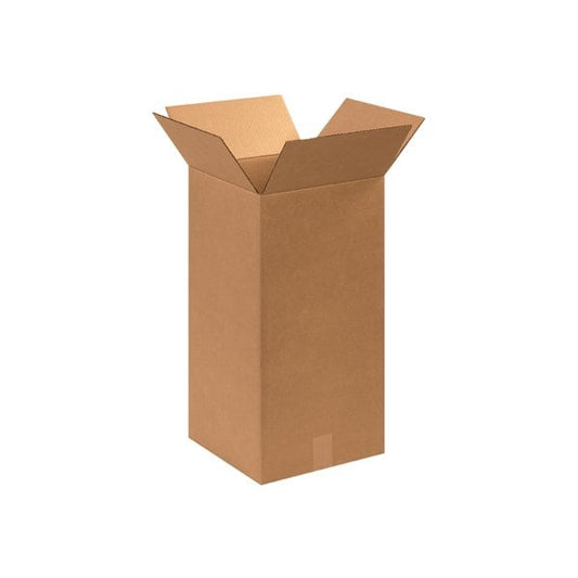 12 x 12 x 24'' Tall Corrugated Boxes, 25PK