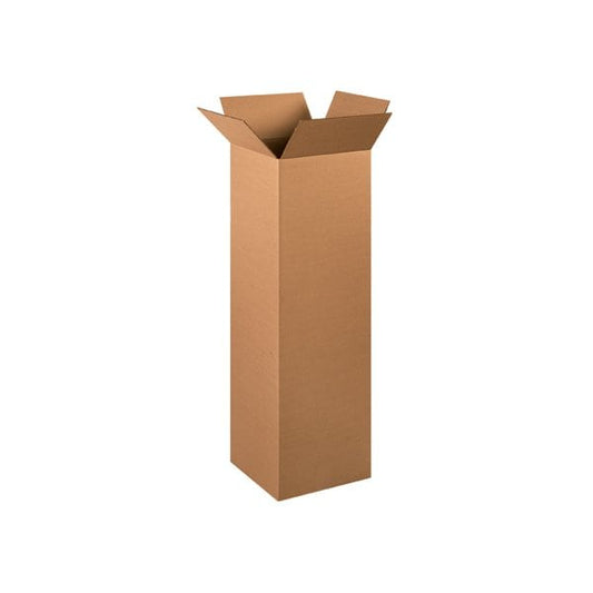 12 x 12 x 40'' Tall Corrugated Boxes, 15PK