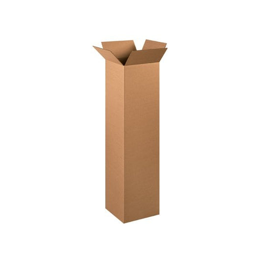12 x 12 x 48'' Tall Corrugated Boxes, 15PK