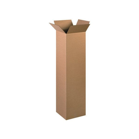 12 x 12 x 52'' Tall Corrugated Boxes, 15PK
